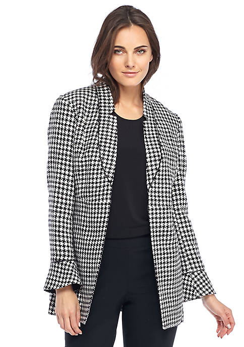 Sparkle Houndstooth Jacket | THE LIMITED