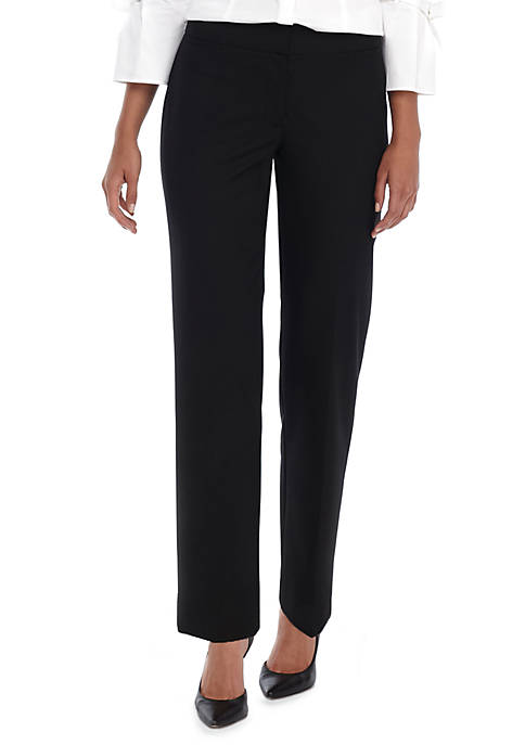 Plain Weave Straight Pant | THE LIMITED